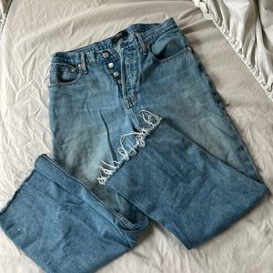 ABLE wide leg denim